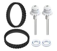 Kit di riparazione professionale per la pulizia della piscina Accessori per binari dell'albero motore e cuscinetti compatibili con modelli R0525100 MX8 MX6 Assemblaggio albero motore per pulizia