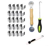 Kit di riparazione schermo tutto in uno con strumento a rullo e componenti essenziali per riparazioni rapide (A)