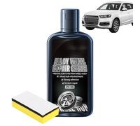 Kit Di Riparazione Scratch Automobilistica - Applicatore A Penna, Vernice Rossa | Marker Di Restauro Di Cera, Strumento Di Miscelazione Superficiale, Spray Nano Con Panno Per Lucidare Il Ritocco Del C
