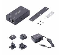 StarTech.com Adattatore da seriale a Ethernet 1 porta, server di dispositivi seriali IP PoE 802.3af per RS232 remoti, montabile parete/su guida DIN, convertitore RJ45 LAN DB9, TAA [I13P-SERIAL-ETHERNET]