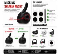 Kit Di Riparazione Tessuto 5mm Per Beats Fit Pro Speaker 4 Pezzi Nuovo