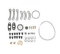 Kit di riparazione turbo albero standard, kit di ricostruzione turbocompressore, parti in lega da 44 pezzi per turbocompressori T3 T4 T04E T04B, include cuscinetti e guarnizioni