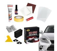 Kit di riparazione vernice per auto | Restauratore a lunga durata ad asciugatura rapida da 10 ml, rimuovi per veicoli - Per paraurti esterni, porte, barche, ammaccature, crepe, m