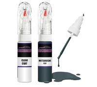 Kit di riparazione vernice per ritocchi per Mitsubishi DK Blue 6L8 + vernice trasparente per ritocchi