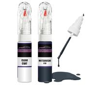 Kit di riparazione vernice per ritocchi per Mitsubishi DK NEUT 818 + vernice trasparente