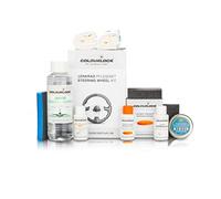 Kit di riparazione volante in pelle, colore nero