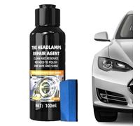 Kit di ripristino dei fari, detergente per fari 'auto, liquido per la pulizia dei dettagli, per esterni, auto, camion, SUV, lucidatura, ingiallimento, ossidazione