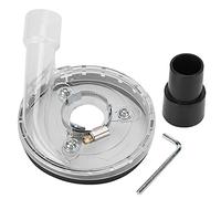 Kit di rivestimento di copertura polvere Copertura a secco Accessori per utensili per alimentazione della smerigliatrice angolare obliquo 4 pollici disco