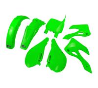 Kit di rivestimento in plastica verde UFO PLAST in 7 pezzi OEM