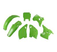 Kit di rivestimento in plastica verde UFO PLAST in 7 pezzi OEM