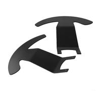 Kit di rivestimento per volante Logitech per G25 G27, in lega di alluminio, design nero, articolo (A)
