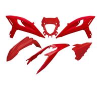 Kit di rivestimento UFO PLAST in 6 pezzi in plastica rossa OEM