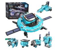 Kit di robot solare fai da te - Giocattolo educativo a energia solare STEM, modello di apprendimento pratico in ingegneria, attività di sperimentazione scientifica | Regalo STEM creativo per
