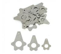 Kit Di Rondelle Di Sicurezza Bike It 6/8/10MM - 6 Pezzi Di Ogni Dimensione