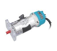 Kit di Router Compatto, Router di Legno Esatto Elaborazione Ad Angolo Fine Elaborazione Trasparente 800 w Applicazione Larga 6,5 amplificatore per la Finitura Superficiale (Spina europea)