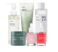 Kit di routine per la cura della pelle 6 in 1 Set da 6 pezzi ANUA SKINCARE contenente:1 x ANUA Heartleaf Pore Control Cleansing Oil 200 ml1 x ANUA Heartleaf Quercetinol Pore Deep Cleansing Foam 150 ml