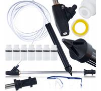 Rosfix KIT SABBIATURA - Ricambio per idropulitrice Kärcher K2-K7 | 7 ugelli, 160 bar, 10 l/min | iniettore con tubo e occhiali protettivi | Accessori per sabbiatura a umido