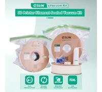 Kit di Sacchetti per Conservazione ESUN per Filamenti 3D Silk PLA PETG TPU, Sigillati Sottovuoto per Mantenere Asciutti e Proteggere da Umidità per Bobine di Stampanti 3D