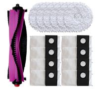 Kit di sacchetti per la polvere con spazzole principali con panni per mocio per Eureka per J15 Pro Migliora la tua esperienza di pulizia del pavimento (B)
