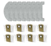 Kit di sacchetti per mocio MR1 1 set di panni per mocio adatti per la casa, consentendo una pulizia efficiente e conveniente con conseguente pavimenti puliti e scintillanti