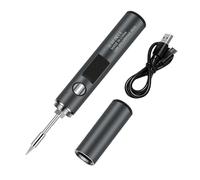 Kit di saldatore con display digitale a LED, riscaldamento rapido, automatica, strumento di riparazione, saldatore wireless ricaricabile, per componenti elettronici, circuiti
