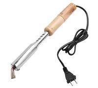 Kit di saldatore, Saldatore elettrico, 1 pz 220 V, scalpello ben saldato, appuntito, manico in legno, buon strumento di saldatura, tempo di riscaldamento rapido per la saldatura di