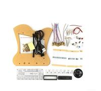 Kit di saldatura elettronica con funzionalità pianoforte suonabile utilizzando generatore di toni a 7 scale e tecnologia resistore dipendente dalla luce (parti + involucro)