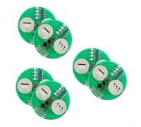 Kit di saldatura per giroscopio elettronico, kit di 6 pezzi fai da te per principianti - Progetto elettronico educativo portatile con componenti in plastica e metallo