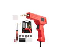 Kit di Saldatura Plastica - DUOKU - Saldatore a Doppia Potenza - 100 W - 60 Graffette Calde - Professionale