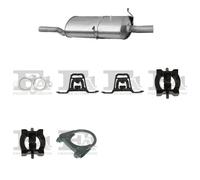 Kit di scarico ASMET per BMW 316i Sedan, E46 1.6, 77 kW 04/00- 02/05, BMW