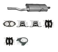 Kit di scarico ASMET per BMW 318i Coupe, Cabrio, E46 2.0, 105 KW , BMW 318i
