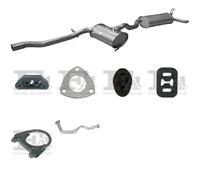 Kit di scarico ASMET per FIAT Brava Hatchback 1.4, 55 KW 1.4, 59 KW 10/95-