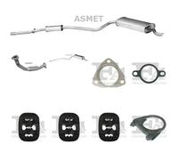 Kit di scarico ASMET per FIAT Seicento Hatchback 1.1, 40 KW