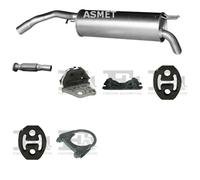 Kit di scarico ASMET per FIAT Stilo Hatchback 1.4, 66 KW1.4, 70 KW