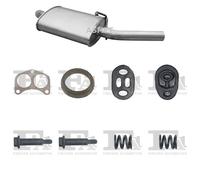Kit di scarico ASMET per FORD Escort Combi 1.4, 54 KW , FORD Orion Sedan