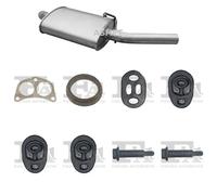 Kit di scarico ASMET per FORD Escort Hatchback, Cabrio 1.6, 75 KW