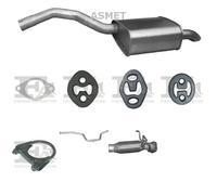 Kit di scarico ASMET per FORD Galaxy MPV 2.0, 100 KW 2.0, 103 KW , FORD