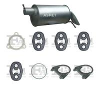 Kit di scarico ASMET per FORD Galaxy MPV 2.3, 107 KW2.3, 103 KW