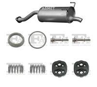 Kit di scarico ASMET per HONDA Civic VII Hatchback 1.4, 66 KW , HONDA Civic