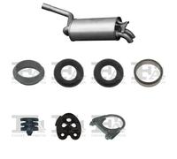 Kit di scarico ASMET per MERCEDES 190 W201 2.6, 122 KW