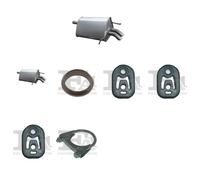 Kit di scarico ASMET per MERCEDES C180 Combi, Sedan, W203 2.0, 95 KW