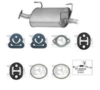 Kit di scarico ASMET per NISSAN Almera II Hatchback 1.5, 66 KW