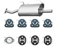 Kit di scarico ASMET per NISSAN Almera II Sedan 1.8, 84 KW