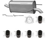 Kit di scarico ASMET per OPEL Astra H Combi 1.6, 77 KW 08/04 -
