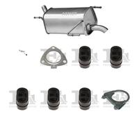 Kit di scarico ASMET per OPEL Corsa C Hatchback 1.0, 43 KW1.0, 44 KW