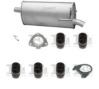 Kit di scarico ASMET per OPEL Meriva A MPV 1.6, 64 KW 1.6, 74 KW 05/03-
