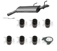Kit di scarico ASMET per OPEL Signum Hatchback 1.9, 74 KW 1.9, 88 KW 1.9