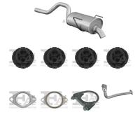 Kit di scarico ASMET per RENAULT Espace III MPV, SWB 1.9, 72 KW