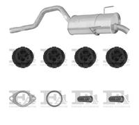 Kit di scarico ASMET per RENAULT Espace III MPV, SWB 2.0, 84 KW