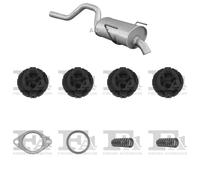 Kit di scarico ASMET per RENAULT Espace III MPV, SWB 2.2, 83 KW